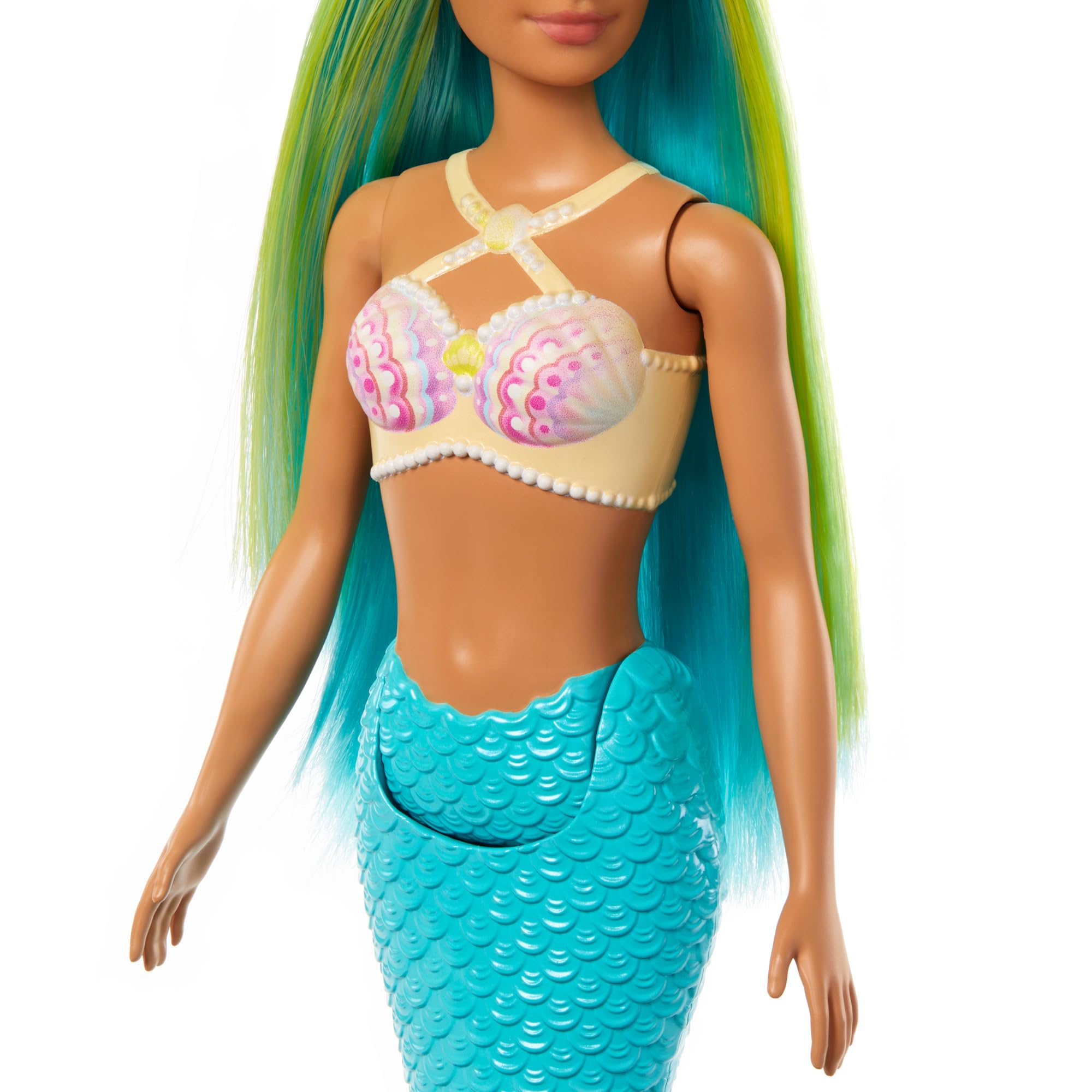 Barbie mermaid doll with ombre fin and bright hair