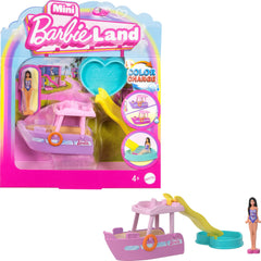 Barbie Mini BarbieLand Dream Boat ready for imaginative sailing adventures.