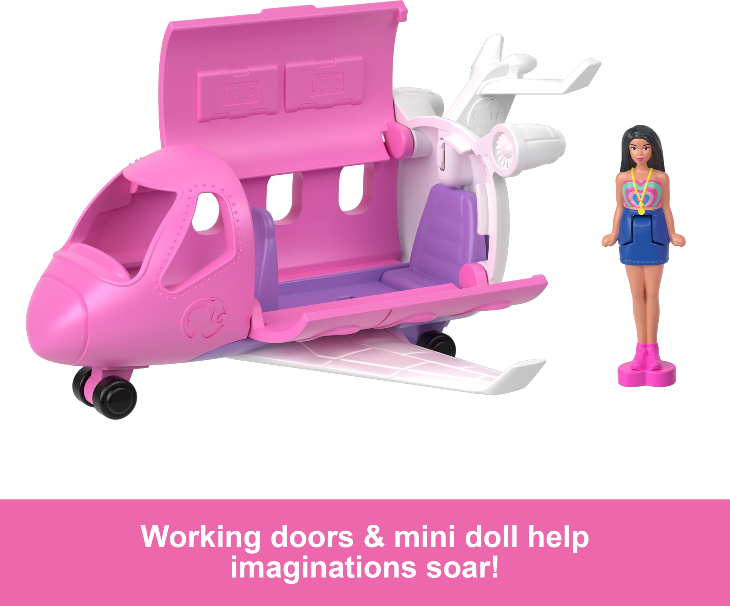 Barbie Mini BarbieLand sets encourage collecting to expand tiny worlds.