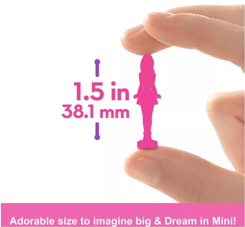 Barbie Mini BarbieLand 1.5-inch Fashionista dressed in a unique outfit