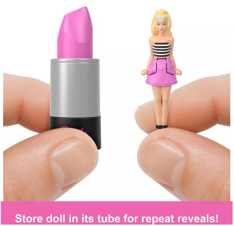 Barbie Mini BarbieLand doll waist bend for sit-and-stand play
