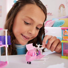 Barbie DreamPlane color-change moment activated by icy water for discovery.