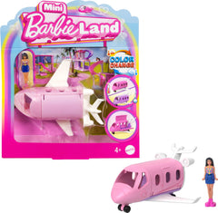 Barbie Mini BarbieLand DreamPlane with working doors for imaginative play.