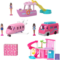 Barbie Mini BarbieLand DreamHouse elevator in action for quick storytelling