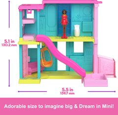 Barbie Mini 1.5-inch doll with pet for storytelling