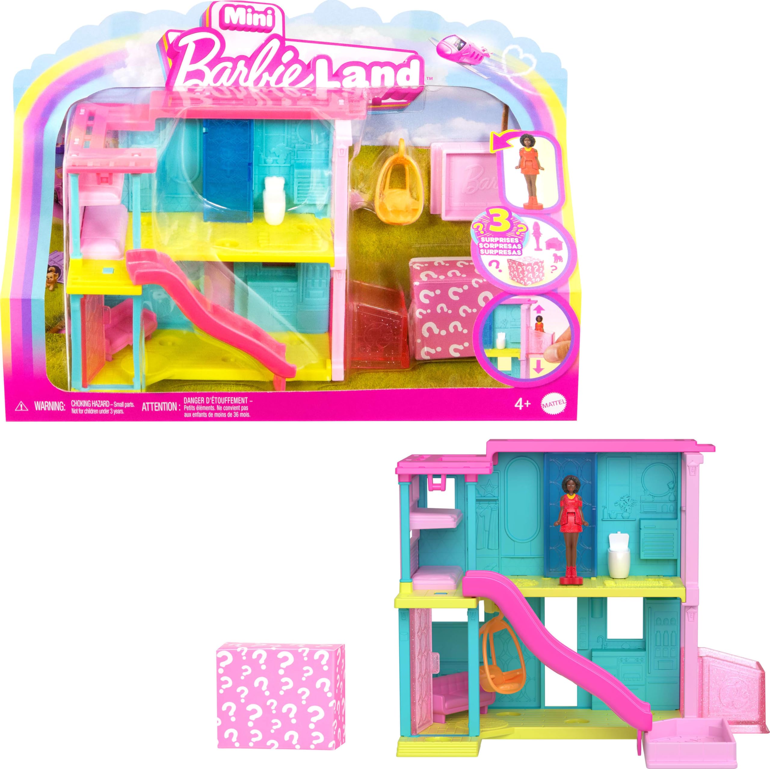 Barbie Mini Dreamhouse entrance for imaginative play at home