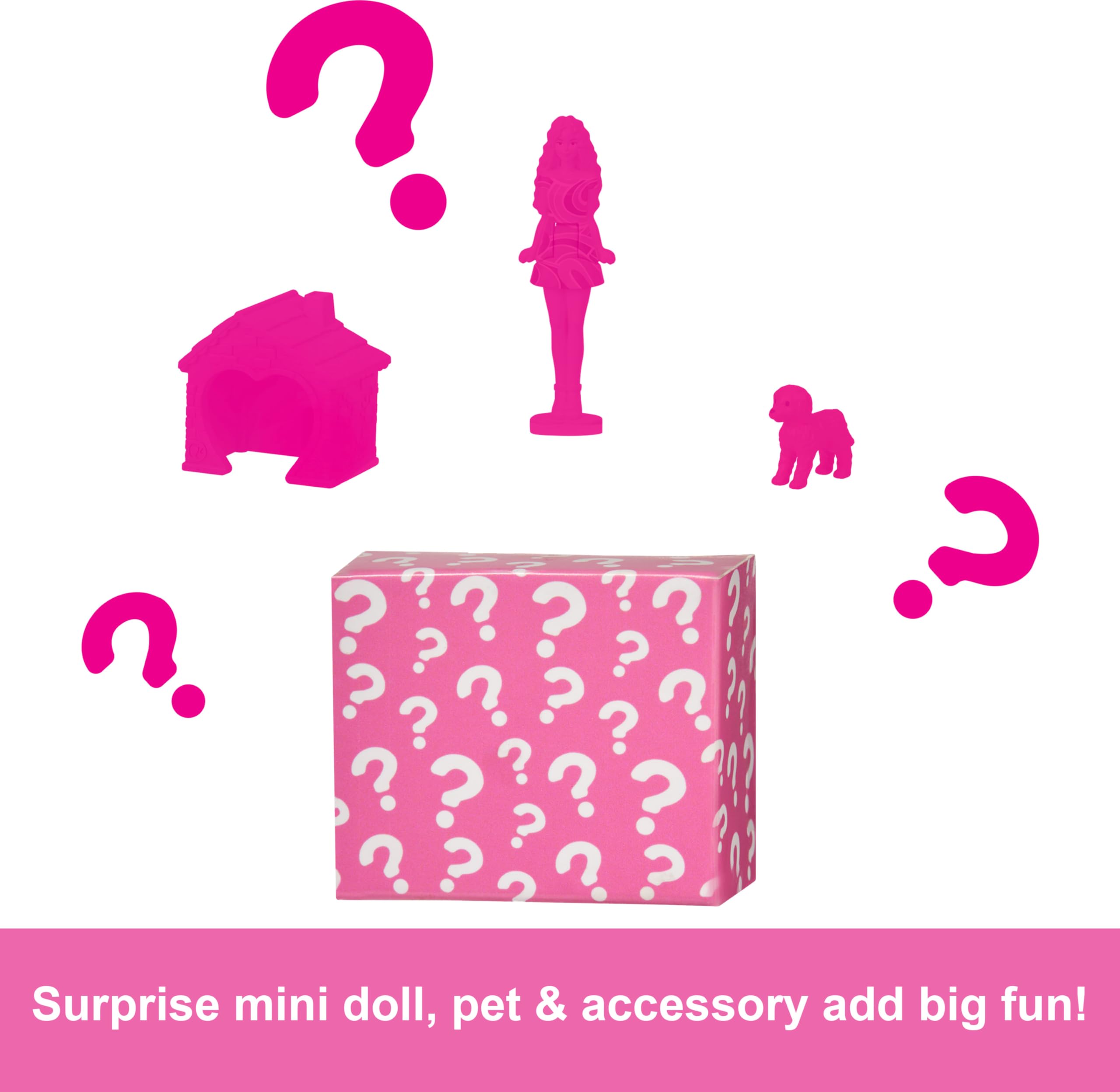 Barbie Mini heart-shaped base for easy play display