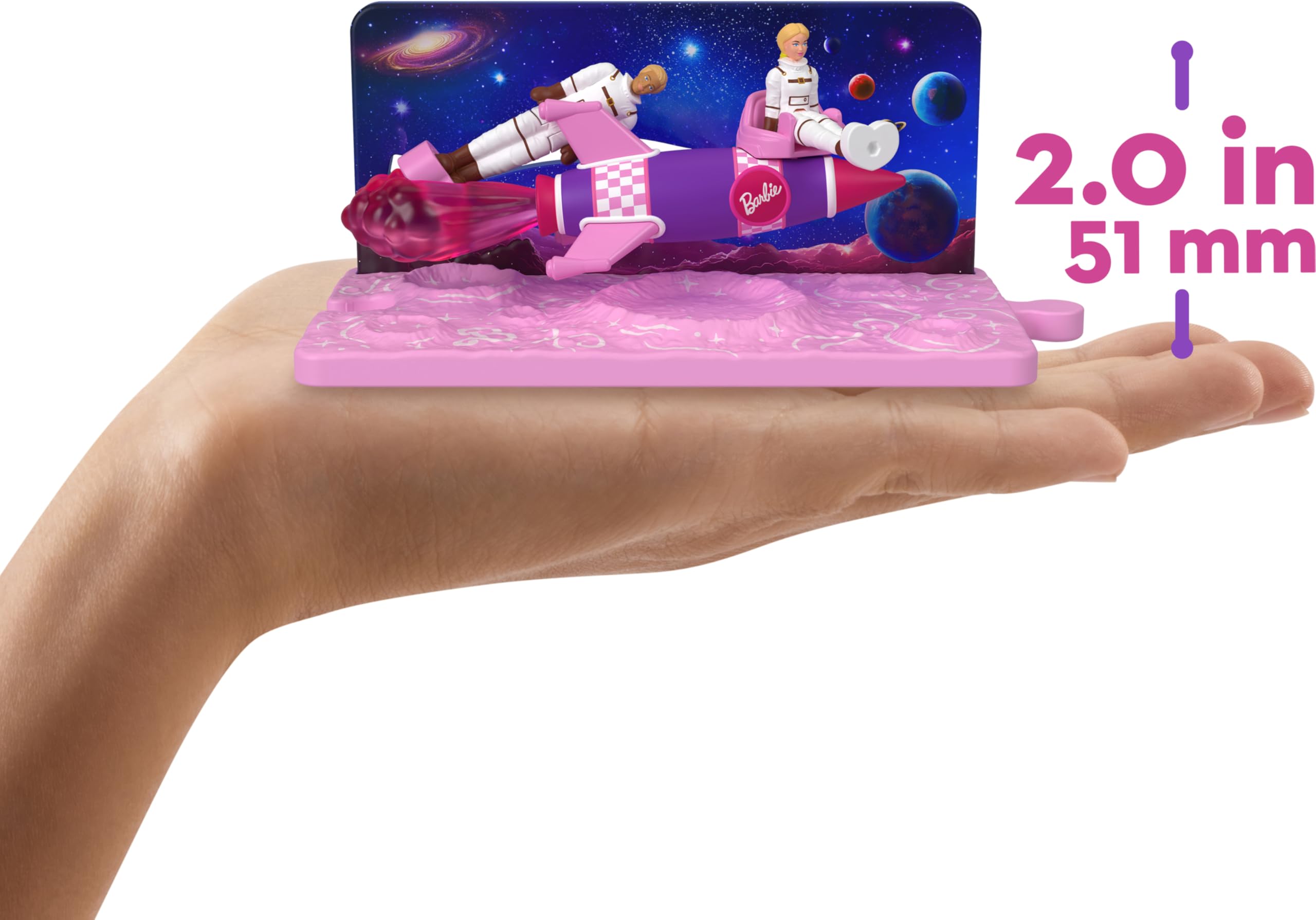 Barbie The Movie bike encourages on-the-go adventures and poseable play.