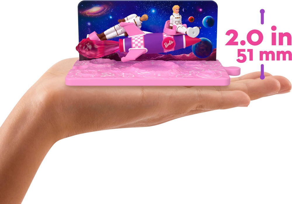 Barbie The Movie bike encourages on-the-go adventures and poseable play.