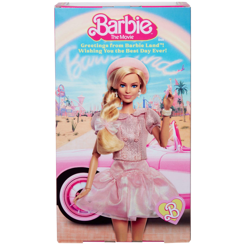 Barbie Margot Robbie-inspired look, a keepsake for fans and collectors.