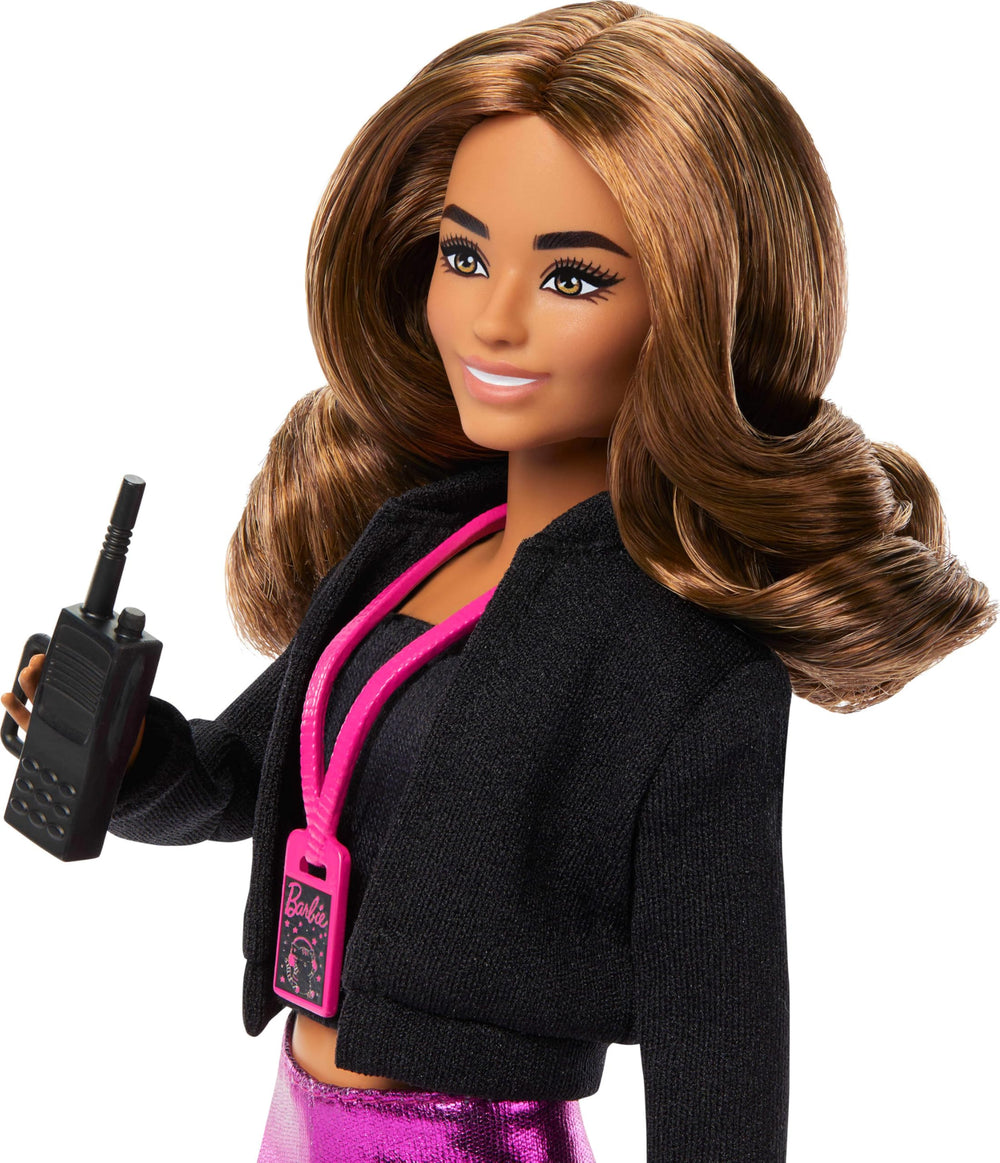 Barbie Music Star microphone and guitar accessories for imaginative performances