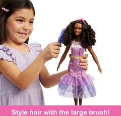 Barbie My First Brooklyn soft-posable body enabling easy handling and play.