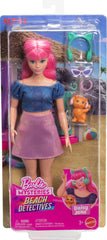Barbie Mysteries kitten wearing headphones complements Daisy for interactive storytelling.