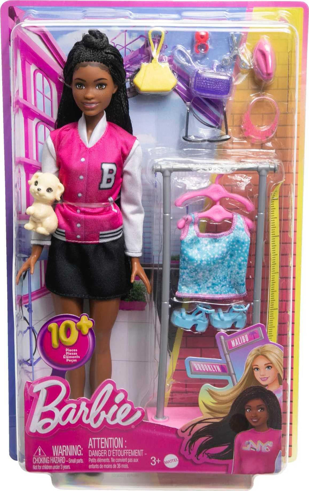 Barbie On-set Stylist doll with varsity jacket sparks outfit ideas