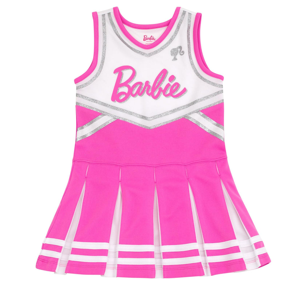 Barbie outfit on child during playtime highlighting comfort and mobility.