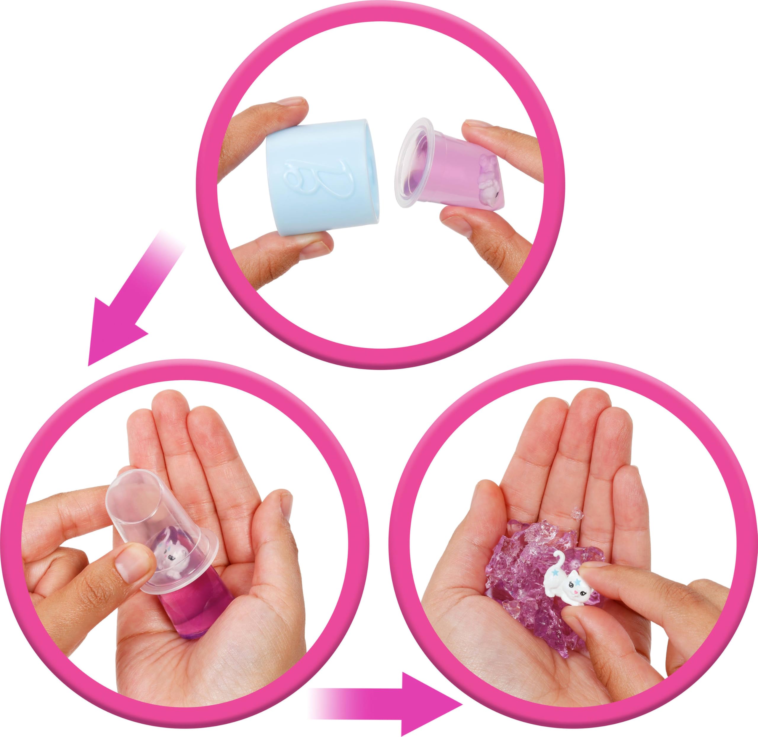 Barbie Party Unboxed party-dress accessories complete a glam look.