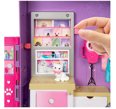 Barbie Pet Nursery Playset care station for bathing and bonding.