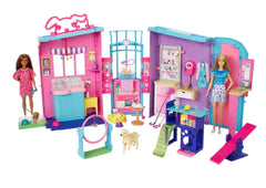 Barbie Pet Nursery Playset cat scratcher supports creative pretend care.