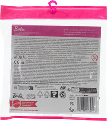 Barbie pink-tinted sunglasses and beaded handbag add stylish accessories for outfits.