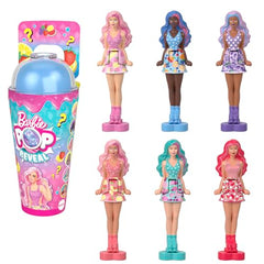 Barbie Pop Reveal unboxing moment showing the mystery doll and surprises.