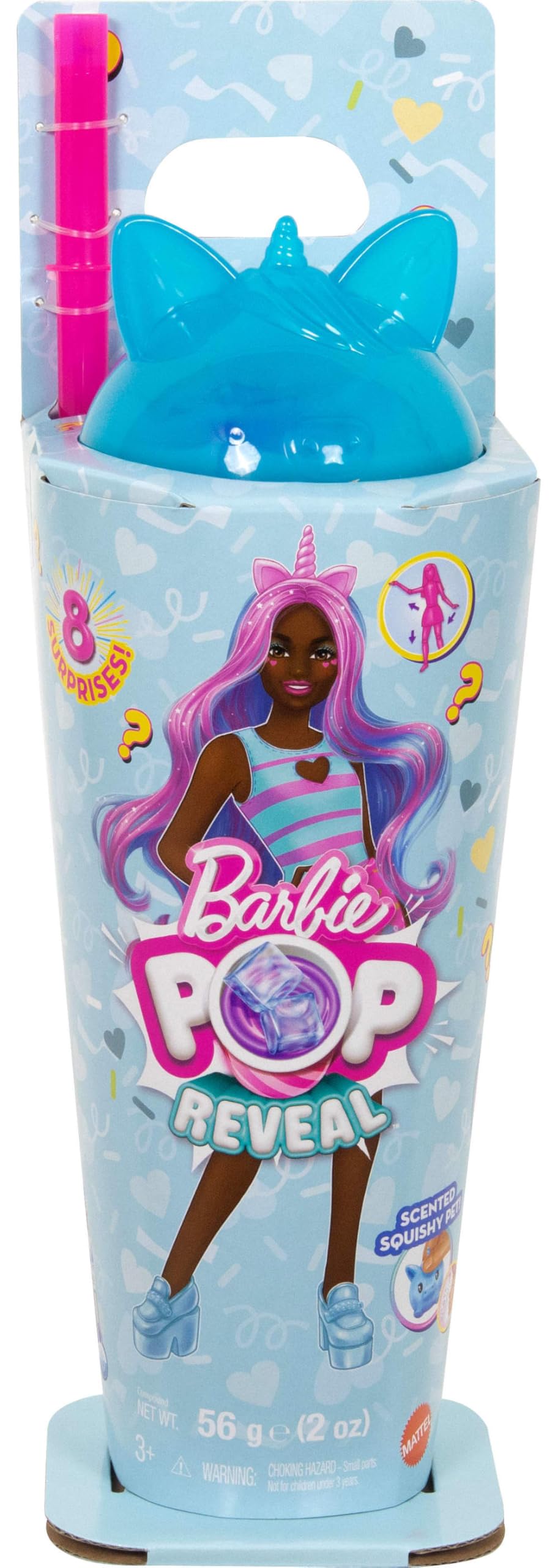 Mystery pet, bed, and headband from Barbie Pop Reveal for storytelling