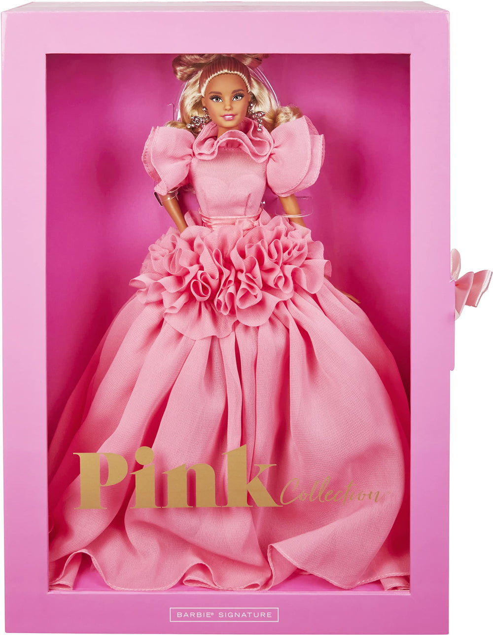 Barbie premium packaging and certificate make a gift-ready display.