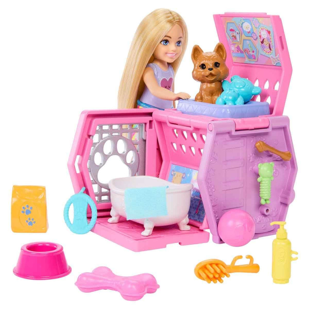 Barbie puppy bath accessory for pretend grooming and care.