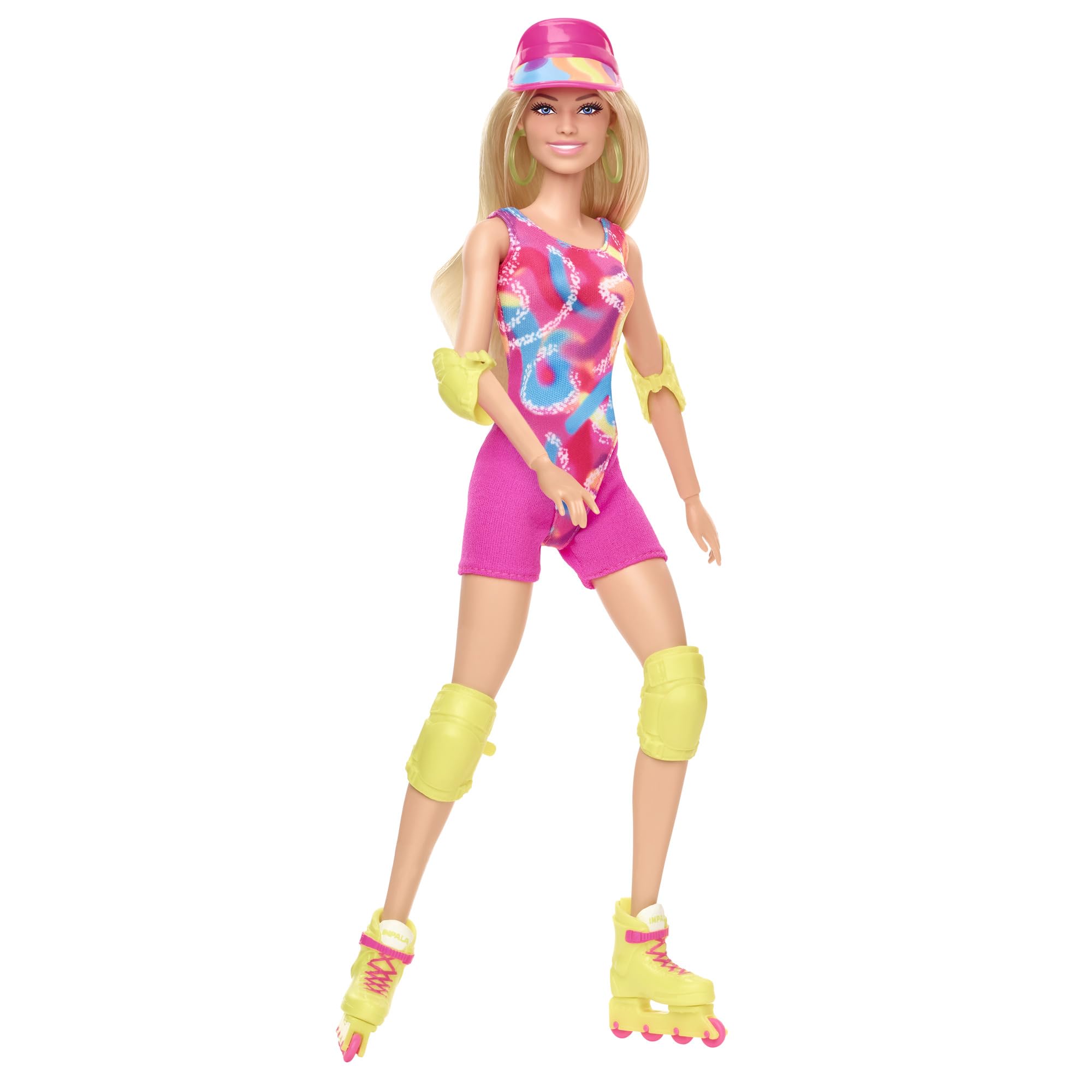 Barbie retro gymnastics suit showcases movie-inspired athletic style