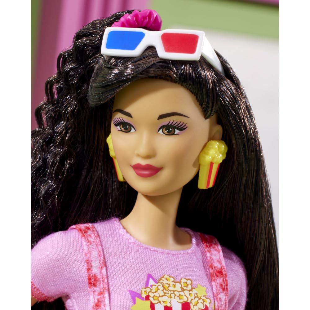 Barbie Rewind doll peplum overshirt offers nostalgic fashion options.