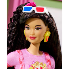 Barbie Rewind doll peplum overshirt offers nostalgic fashion options.