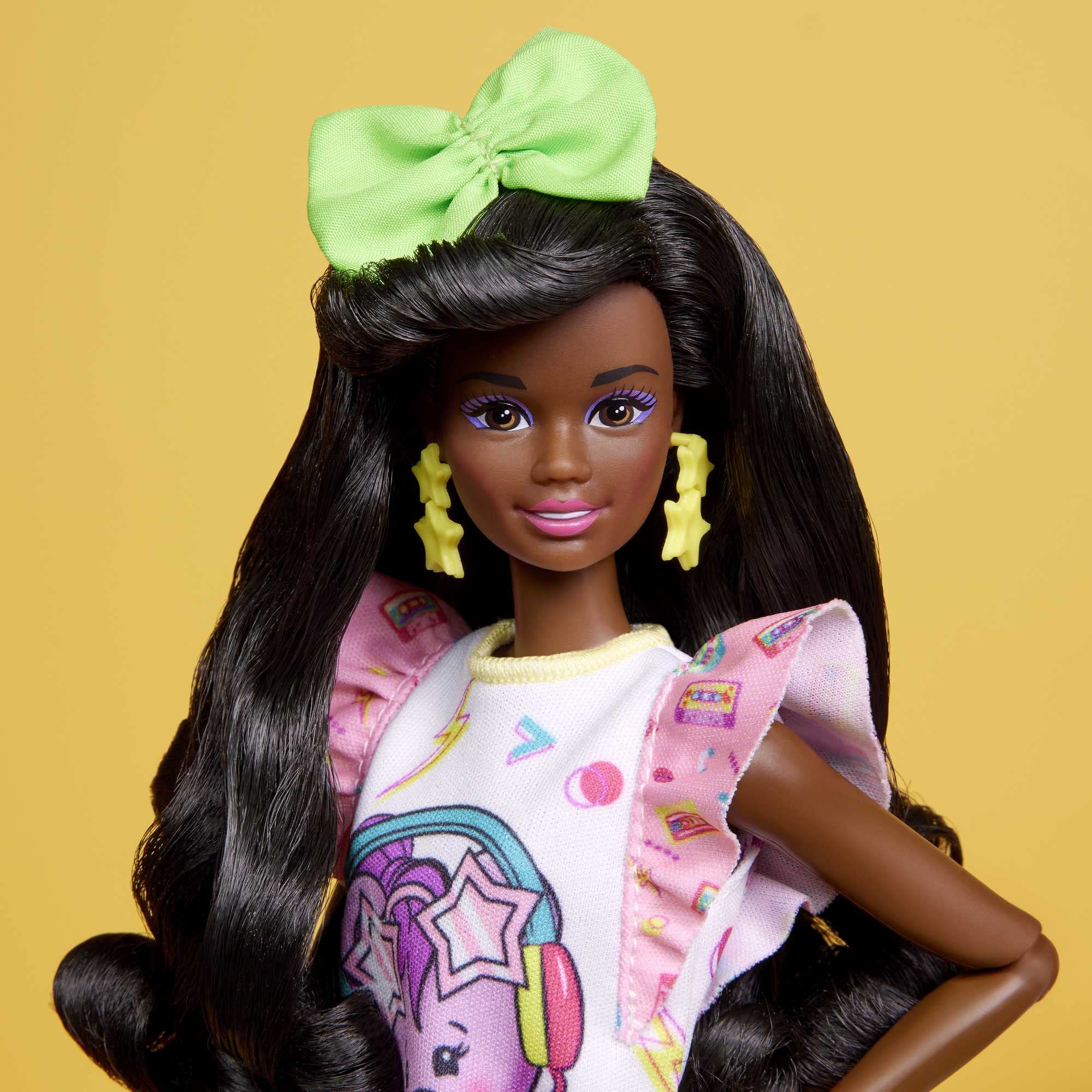 Barbie Rewind doll in slumber party outfit for retro storytelling