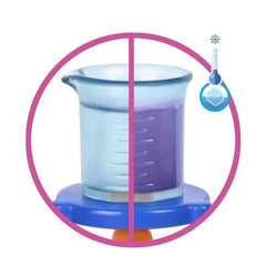 Barbie Scientist doll color-change beaker for interactive experiments