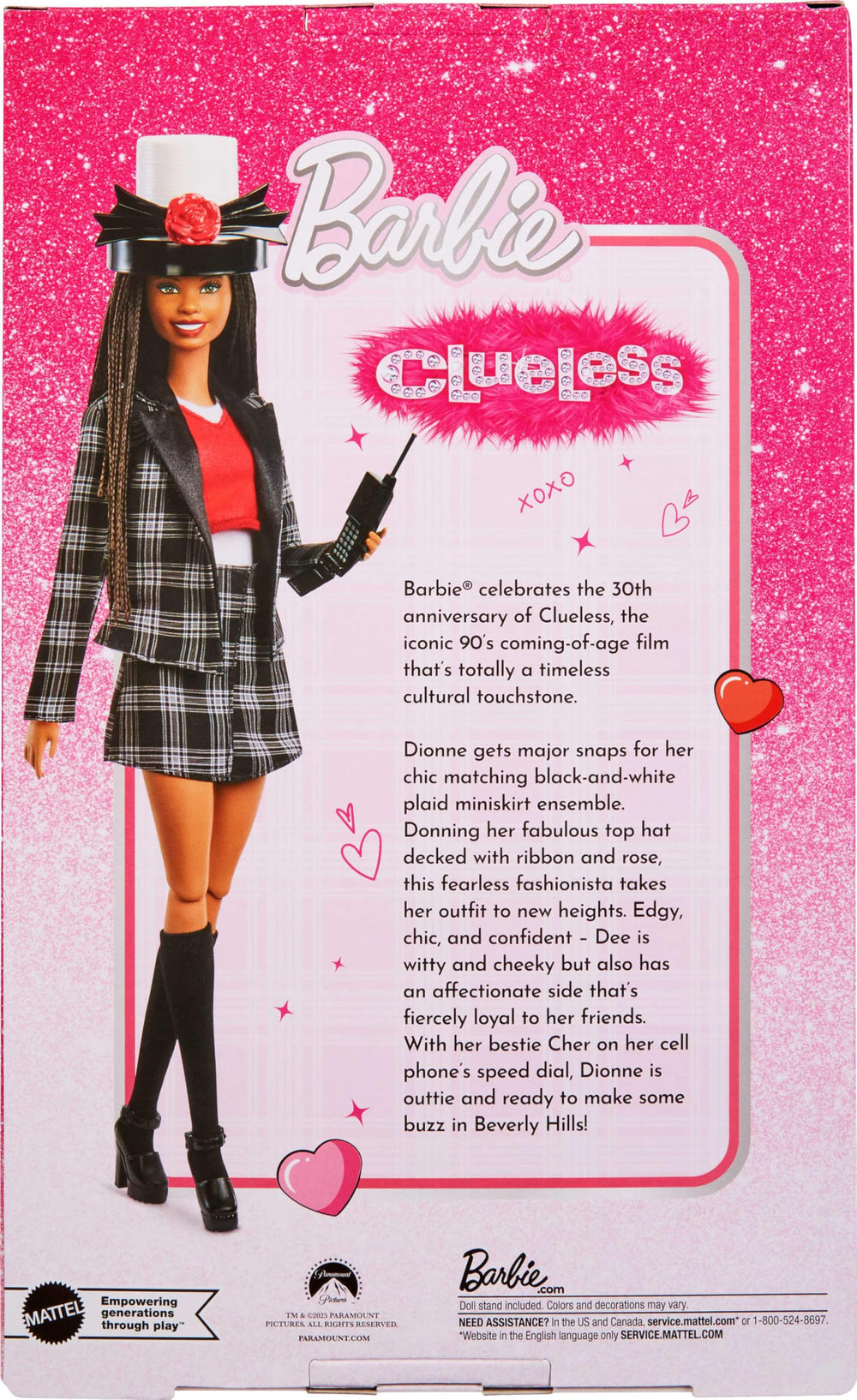 Barbie Signature Dionne collector piece in a Beverly Hills pose.