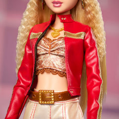 Barbie Signature display stand keeps the doll ready for showcases and photography.