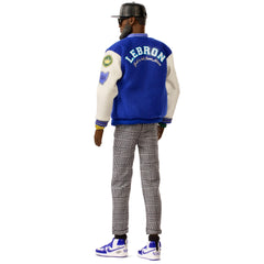 Barbie Signature Kenbassadors LeBron James doll wearing sunglasses for stylish posing