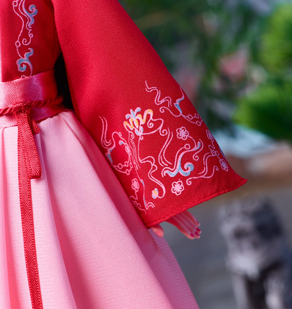 Barbie Signature Lunar New Year Doll with traditional hanfu design offers a culturally rich storytelling prop.