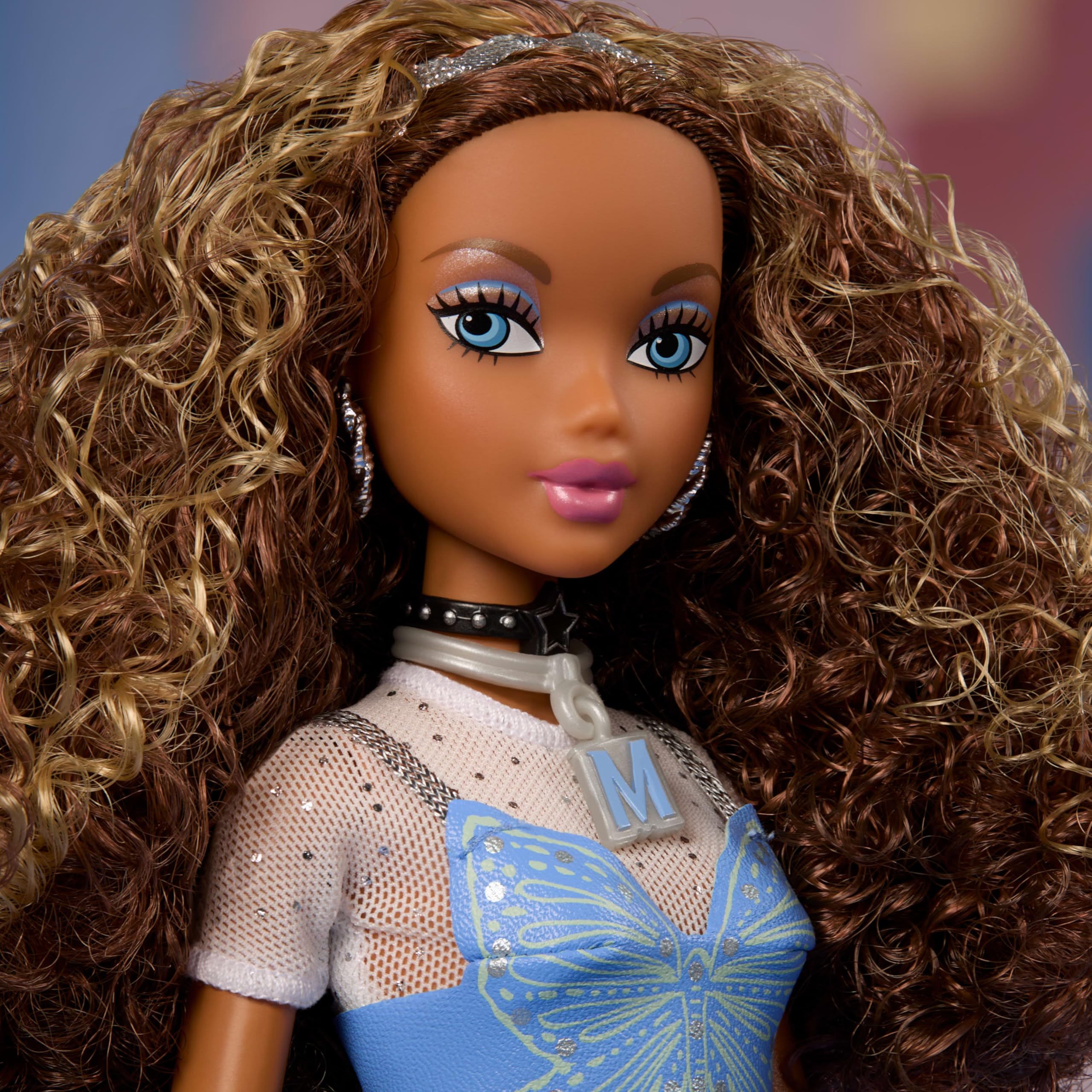 Barbie Signature Madison denim bag detail for coordinated accessorizing.