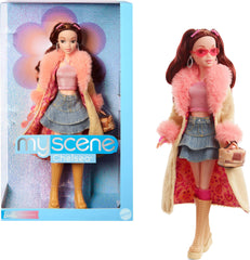 Barbie Signature My Scene Chelsea doll in Y2K butterfly top for imaginative play