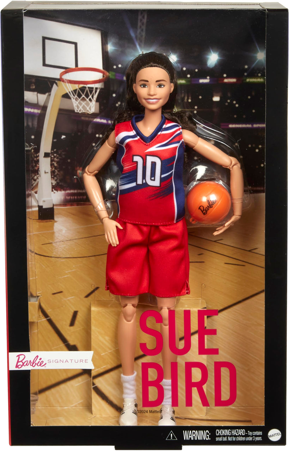Barbie Signature Sue Bird collectible inspires admiration and themed playtime.