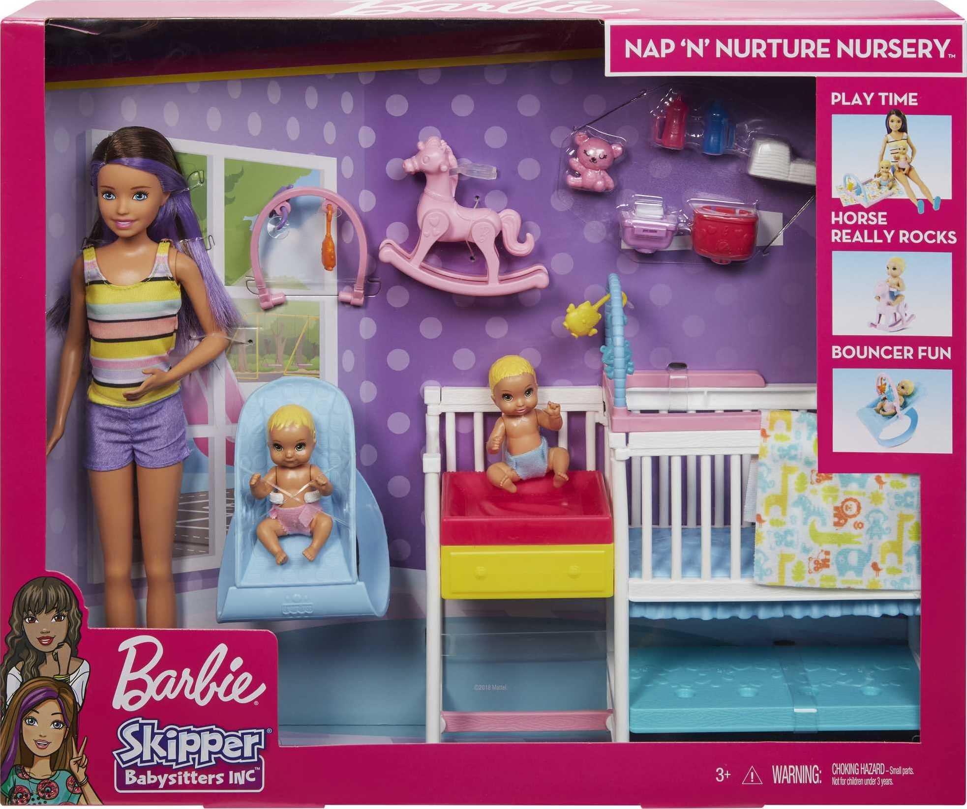 Barbie Skipper bottle warmer kit supports easy feeding role-play