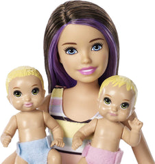 Barbie Skipper crib mobile doubles as floor gym for playtime