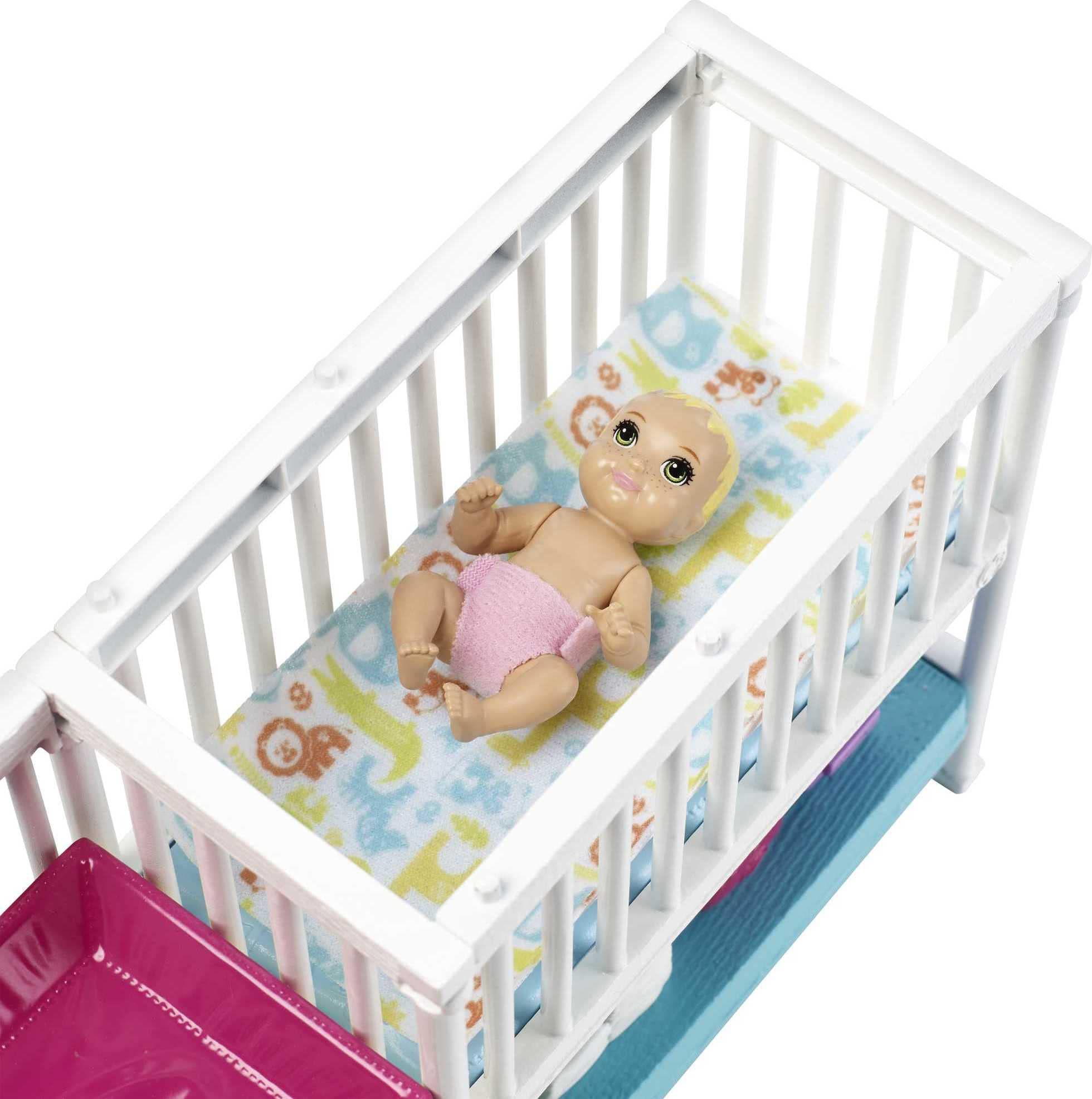 Barbie Skipper rocking horse offers cuddle ride-and-rock moments