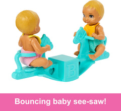Barbie Skipper Twin Nursery soft blankets for cozy play