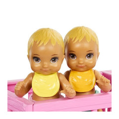 Barbie Skipper Twin Nursery rainbow swing for twins