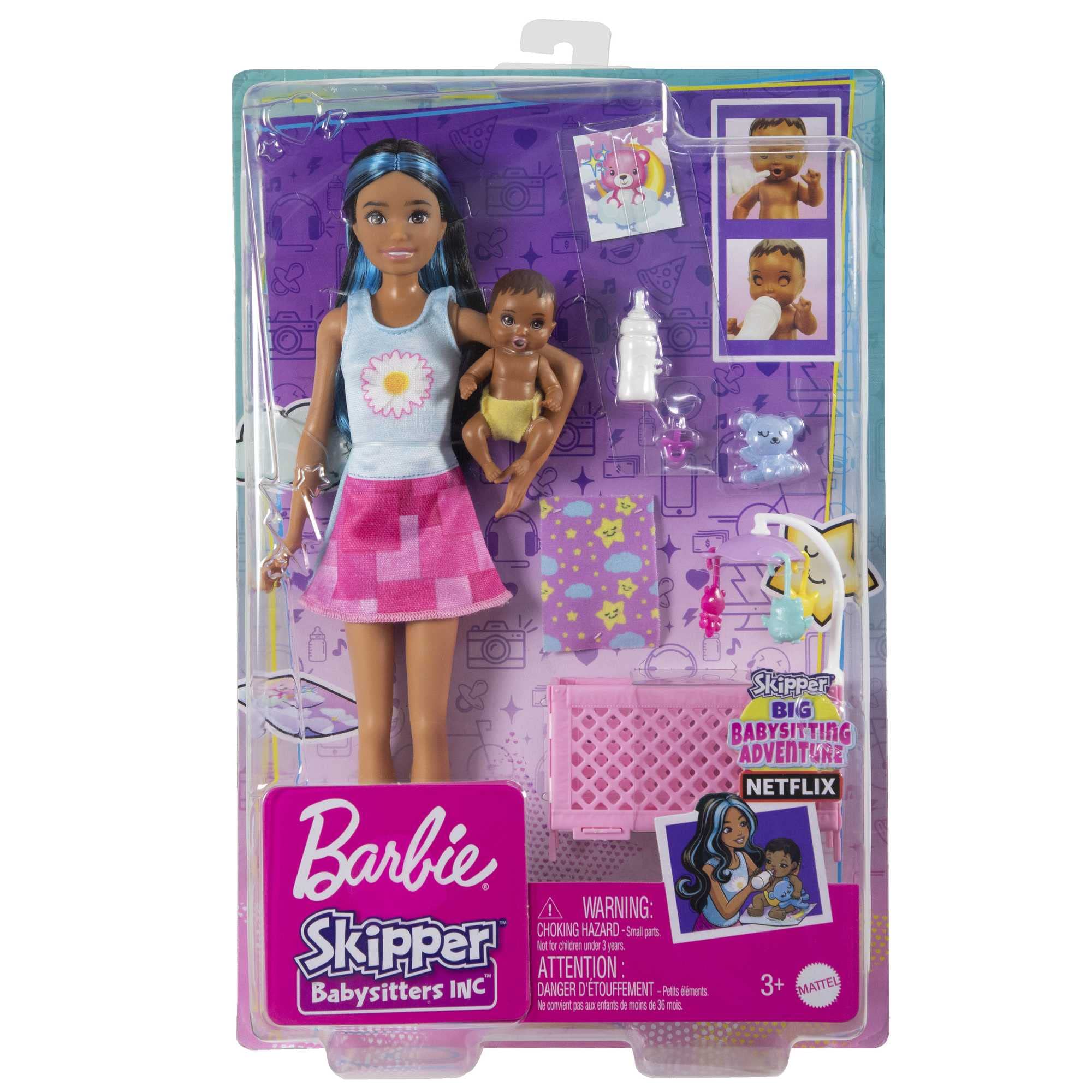 Barbie Skipper Babysitters Inc. cozy blanket for nap-time scenes