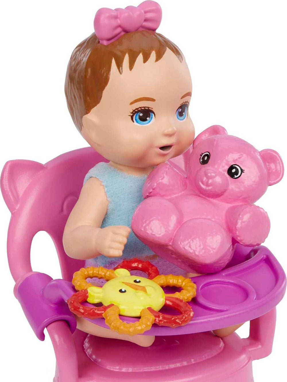 Barbie Skipper Babysitters Inc chew toy accessory adds interactive comfort-play moments