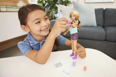 Barbie Skipper Babysitters Inc baby doll for nurturing role-play and storytelling