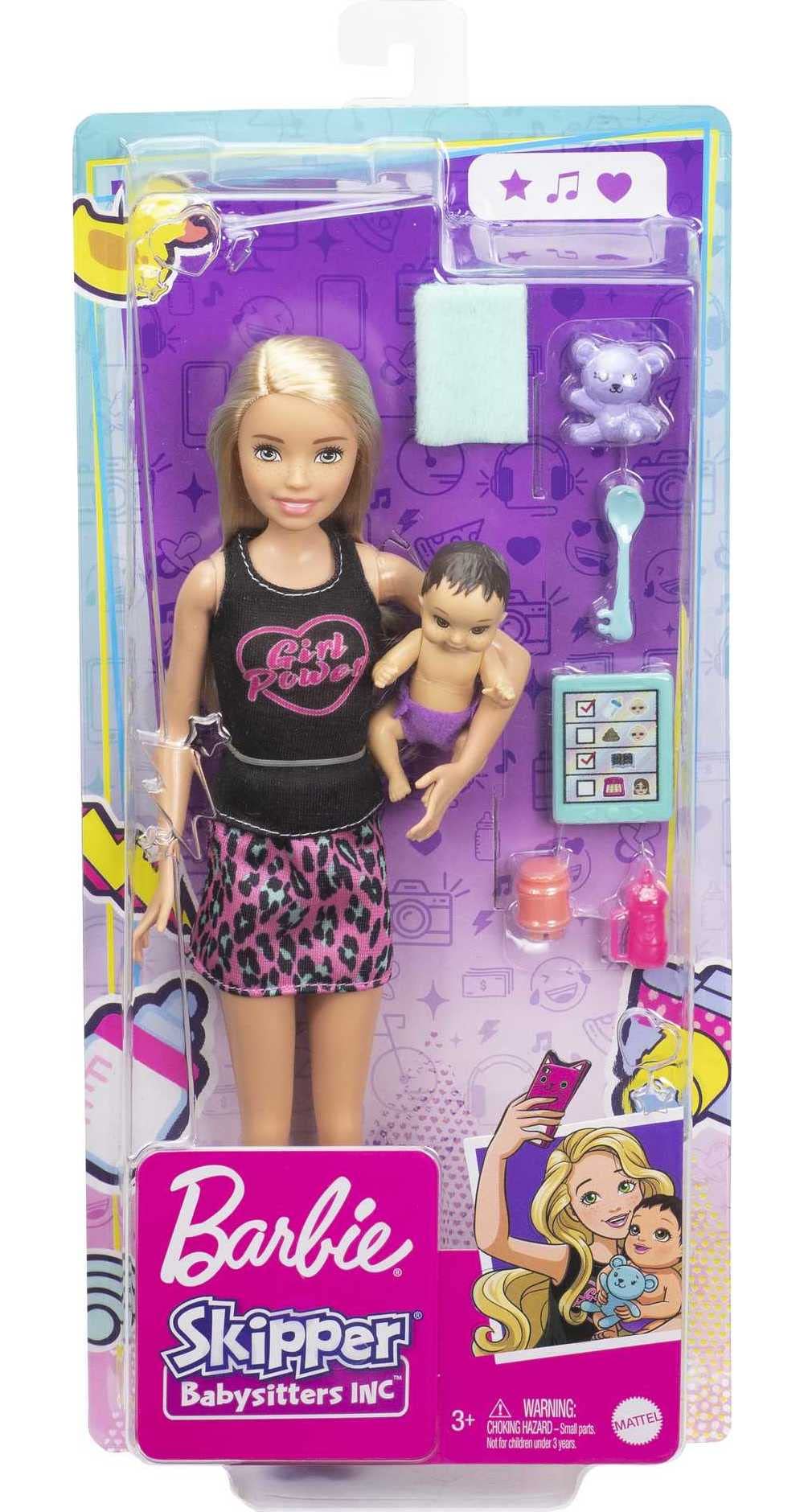 Barbie Skipper Babysitters Inc storytelling pieces spark imaginative nurturing scenarios