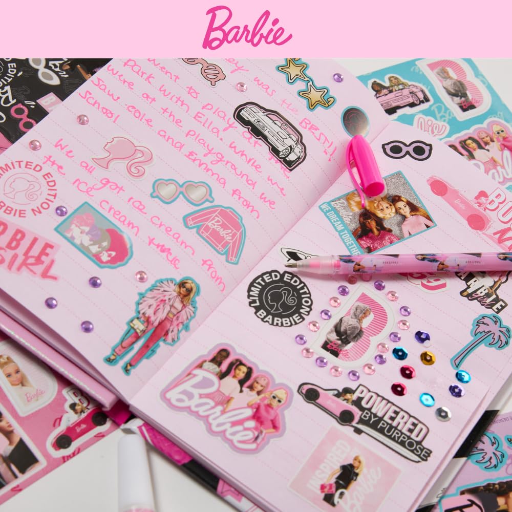 Innovative Designs Barbie Sparkle Journal Set gift-ready box for gifting