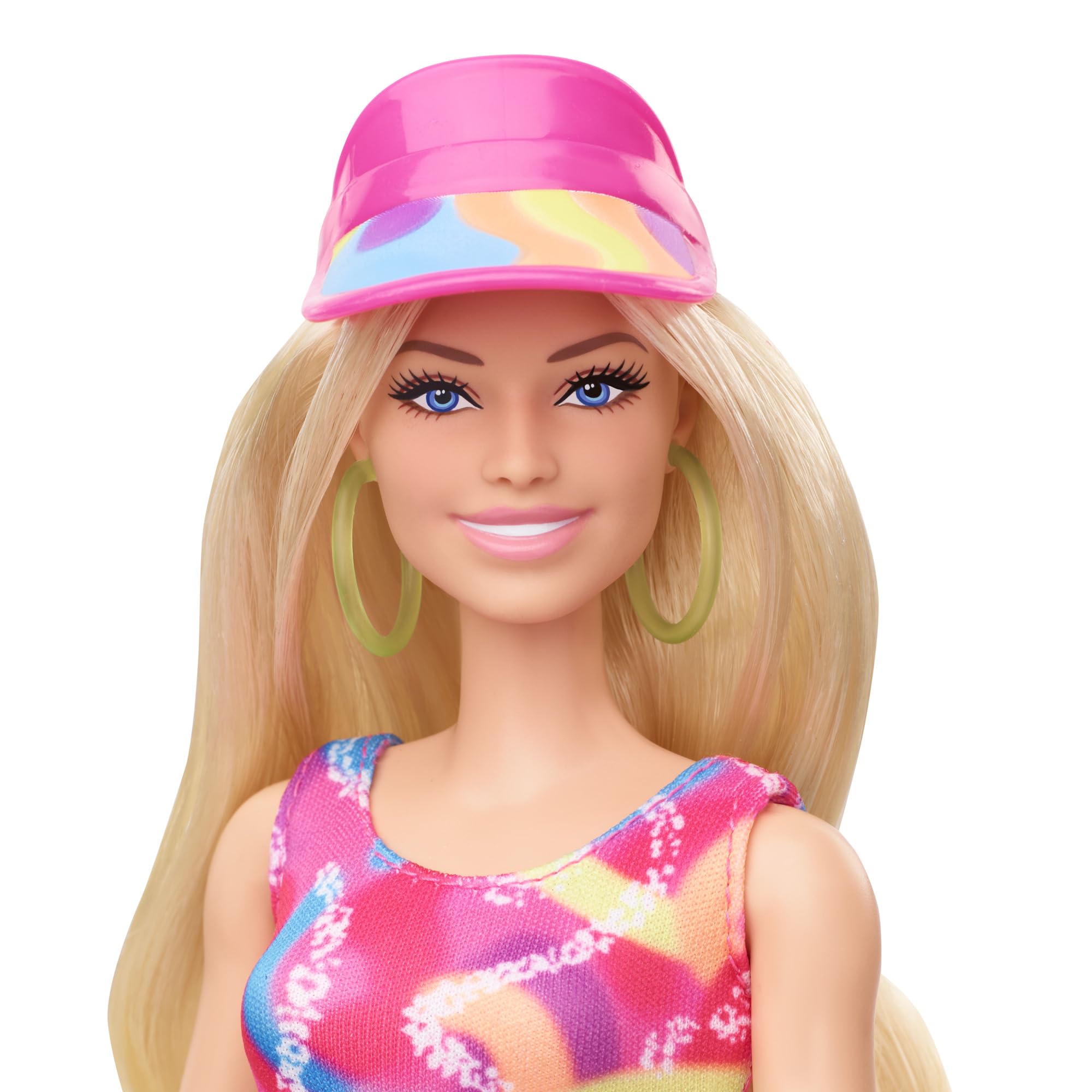 Barbie sun shield adds bold color and sun protection vibe